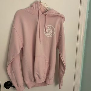 Pink adidas hoodie